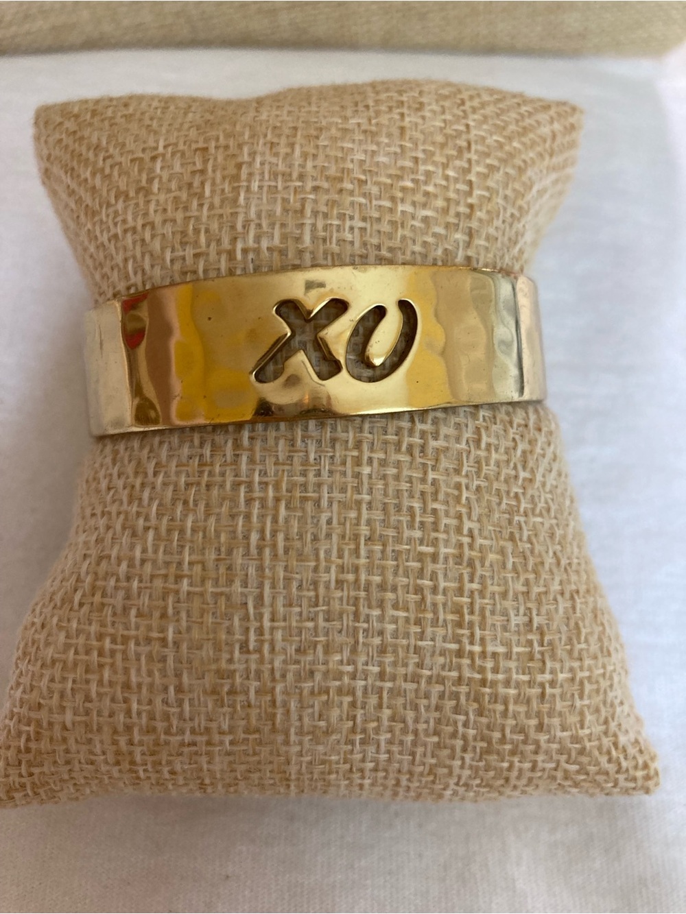 Rustic Cuff XO Bracelet Bikercore Love